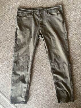 Denizen from Levi's Olive Regular Taper Fit Men's Jeans